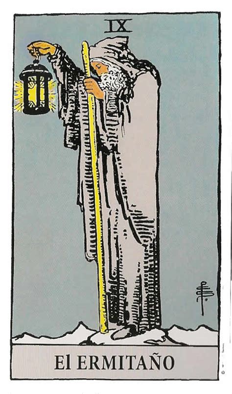 ermitaño tarot|El Ermitaño en el tarot